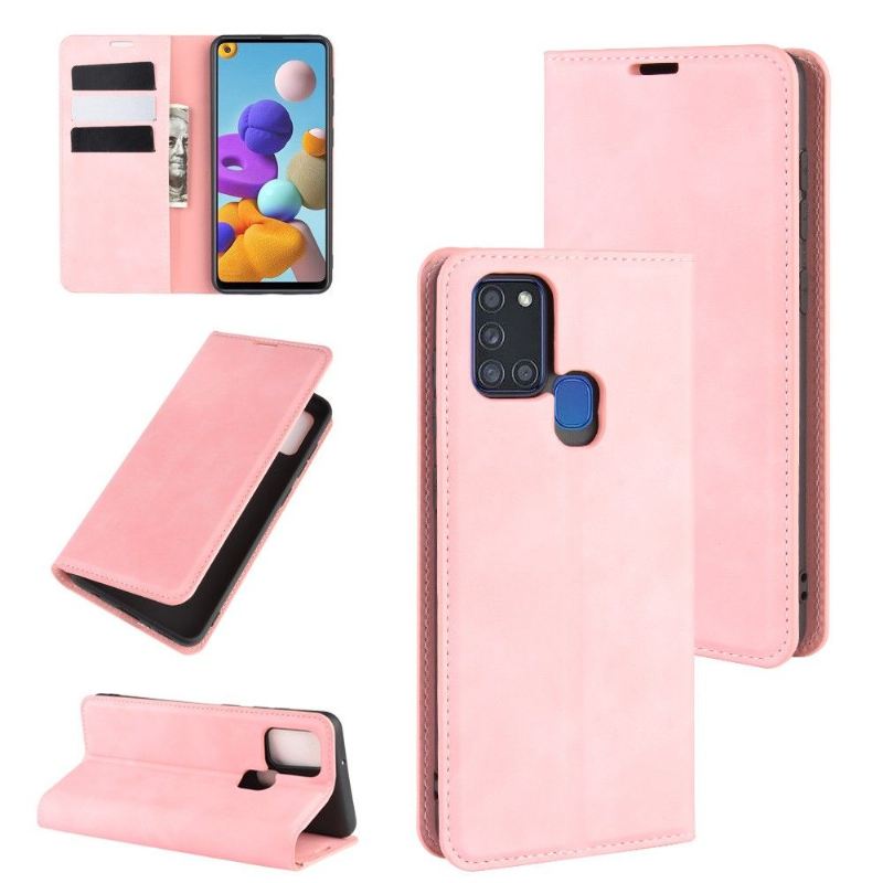 Flip Case Für Samsung Galaxy A21s Business-retro