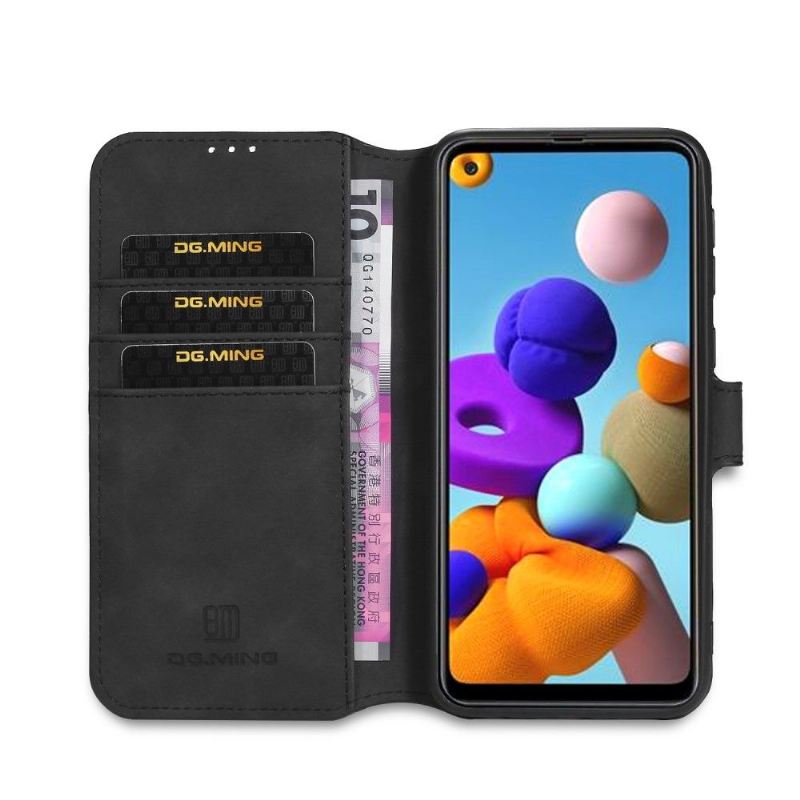 Flip Case Für Samsung Galaxy A21s Dg Ming Retro-stil