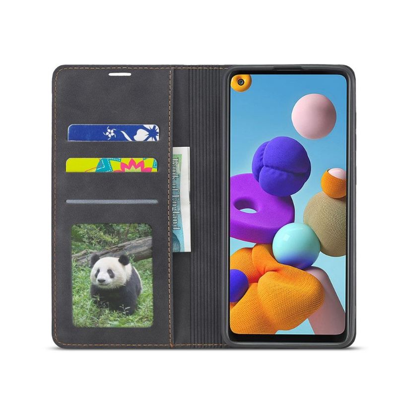 Flip Case Für Samsung Galaxy A21s Fantasy-serie Kunstleder