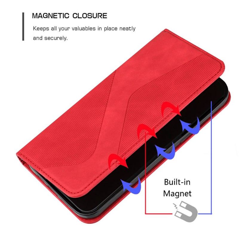 Flip Case Für Samsung Galaxy A21s Geschäft In S-form