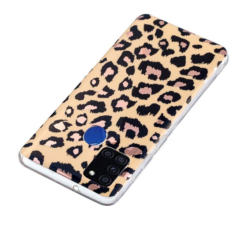 Handyhülle Für Samsung Galaxy A21s Flexibler Leopard