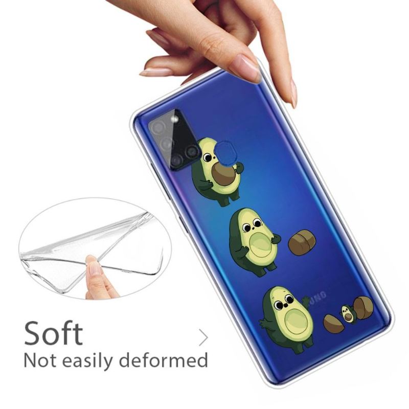 Hülle Für Samsung Galaxy A21s Anti-Sturz Illustration Rechtsanwalt