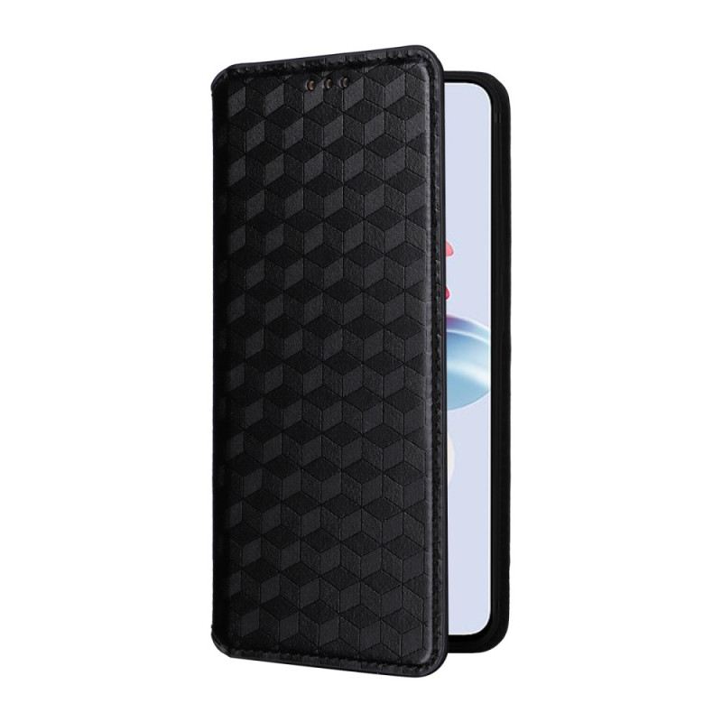 Flip Case Oppo Reno 11f 5g Handyhülle Rautenmuster