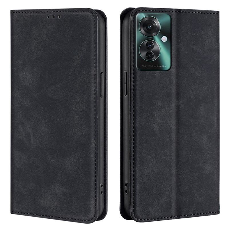 Flip Case Oppo Reno 11f 5g Wildleder-stil