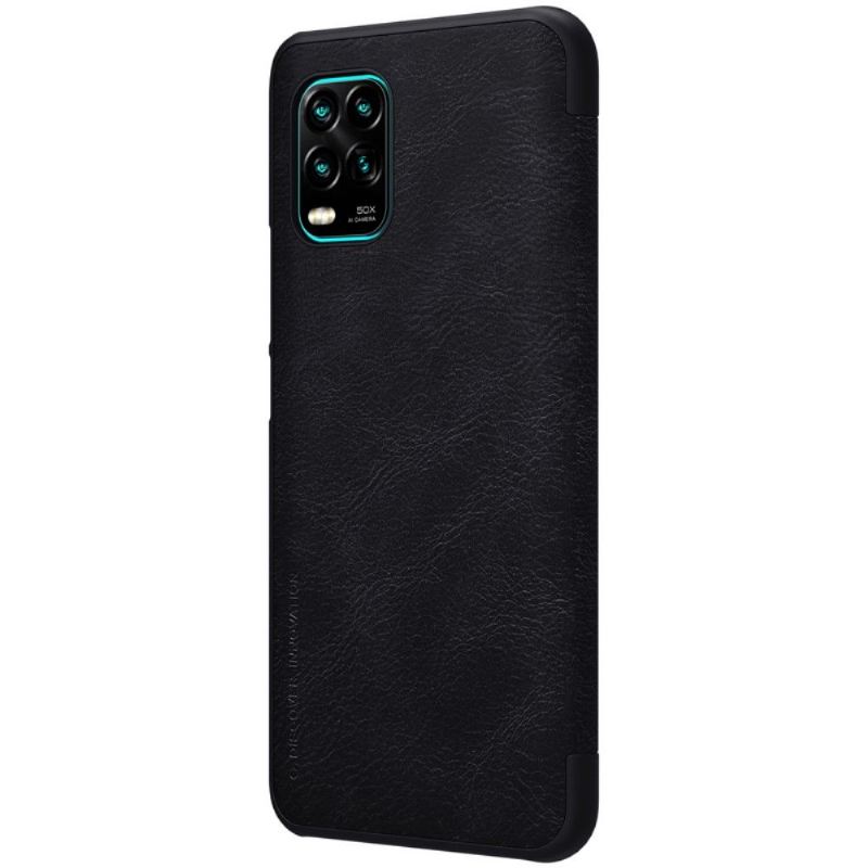 Flip Case Für Xiaomi Mi 10 Lite Nillkin Qin Kunstleder