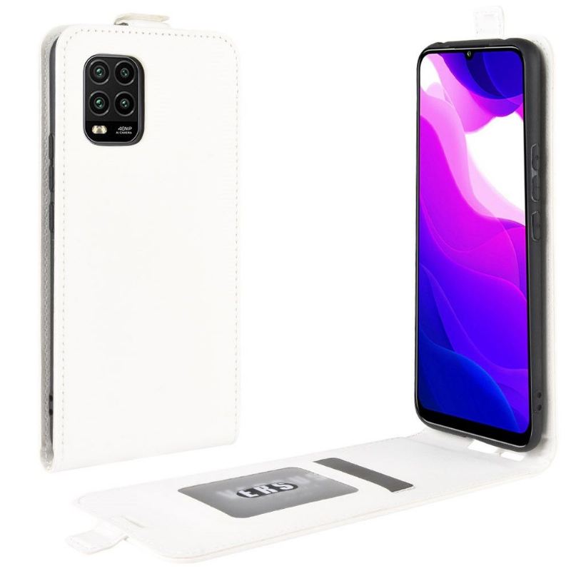 Lederhüllen Für Xiaomi Mi 10 Lite Flip Case Vertikales Kunstleder