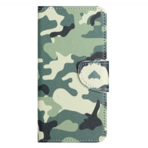 Flip Case Für iPhone 14 Plus Militärische Tarnung