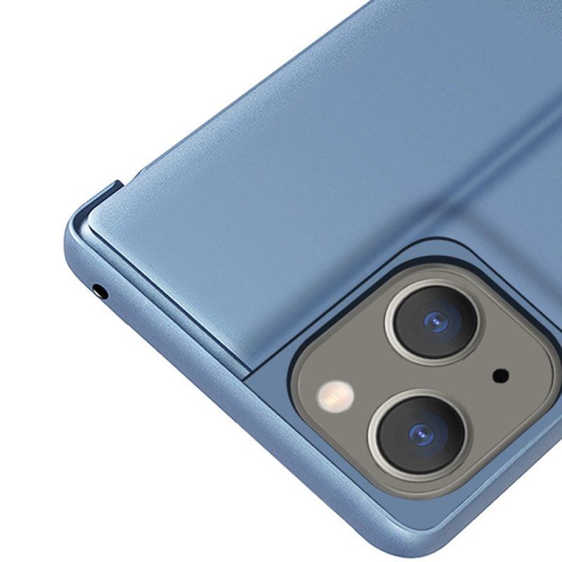 Schutzhülle Für iPhone 14 Plus Flip Case Spiegel