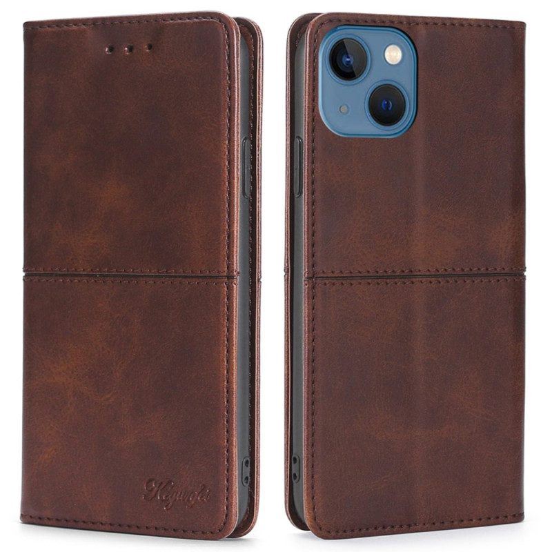 Schutzhülle Für iPhone 14 Plus Flip Case Vintage-stil