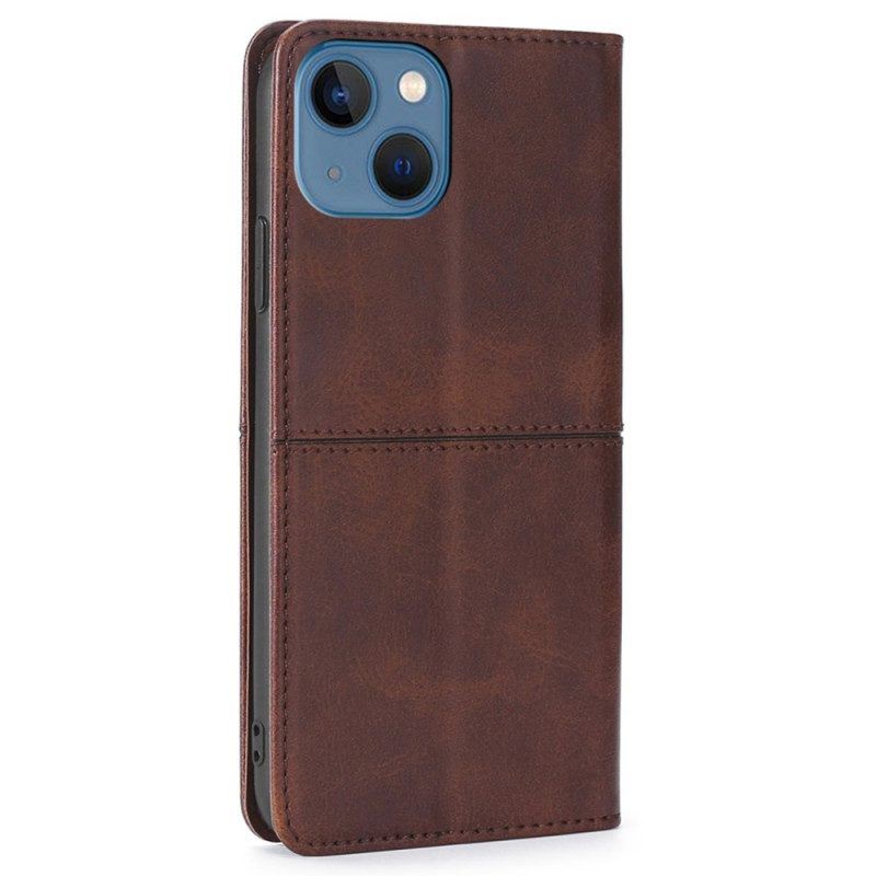 Schutzhülle Für iPhone 14 Plus Flip Case Vintage-stil