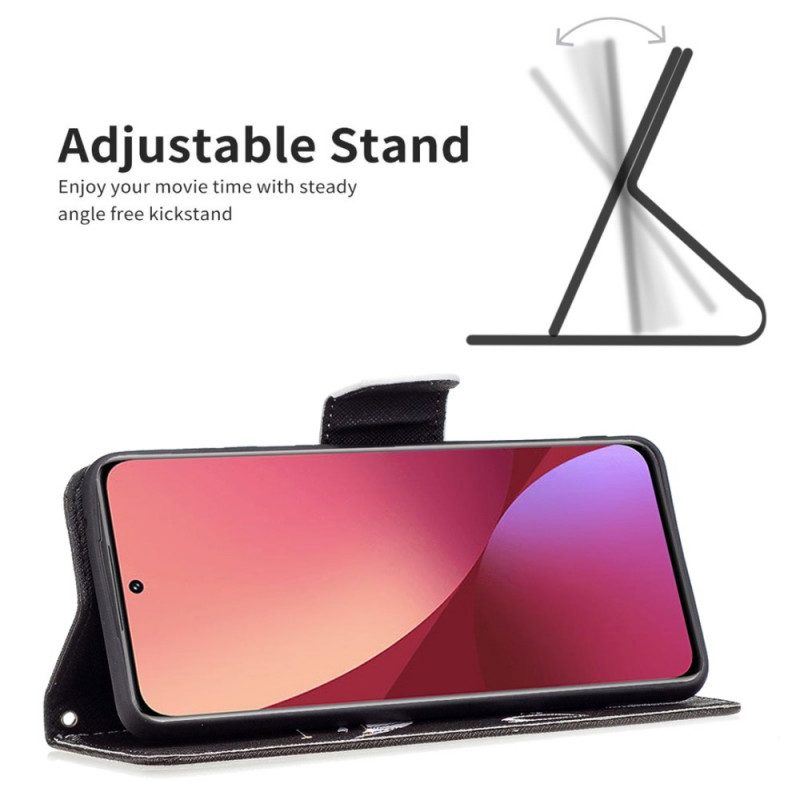 Flip Case Für Xiaomi 12 / 12X Teufelstelefon