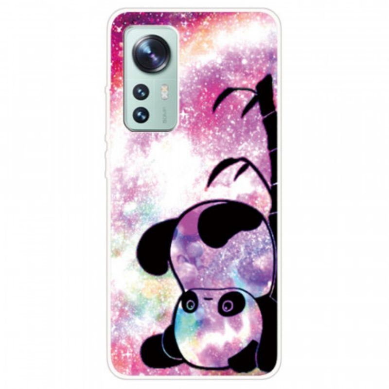 Hülle Für Xiaomi 12 / 12X Panda Und Bambus