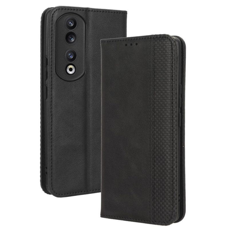 Schutzhülle Für Honor 90 Pro Flip Case Stilvoll