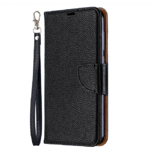 Case Für Huawei Y7 2019 Flip Case Folio In Genarbter Lederoptik