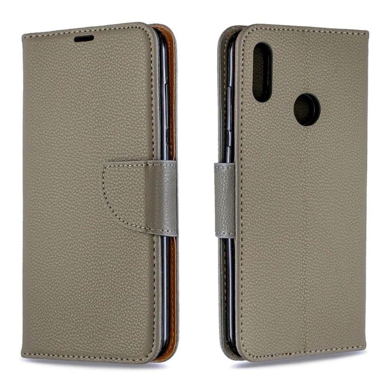 Case Für Huawei Y7 2019 Flip Case Folio In Genarbter Lederoptik