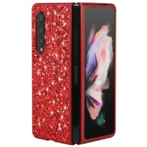 Handyhülle Für Samsung Galaxy Z Fold 3 5G Glamouröse Pailletten