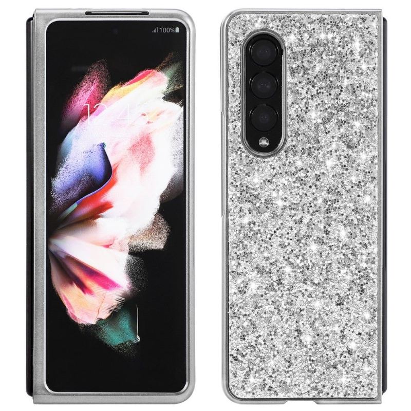 Handyhülle Für Samsung Galaxy Z Fold 3 5G Glamouröse Pailletten