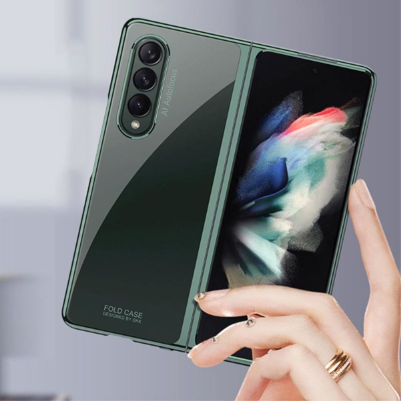 Handyhülle Für Samsung Galaxy Z Fold 3 5G Klare Farbige Kanten