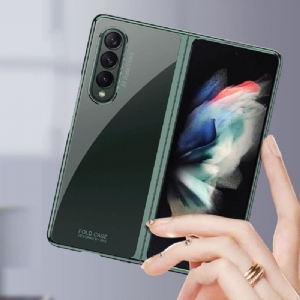 Handyhülle Für Samsung Galaxy Z Fold 3 5G Klare Farbige Kanten