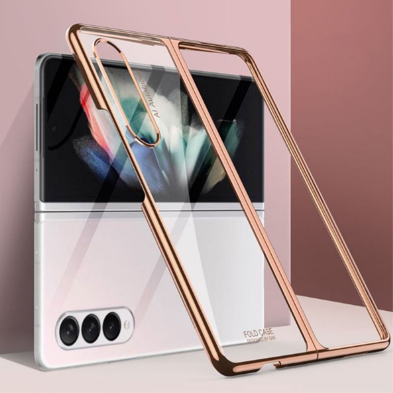 Handyhülle Für Samsung Galaxy Z Fold 3 5G Klare Farbige Kanten