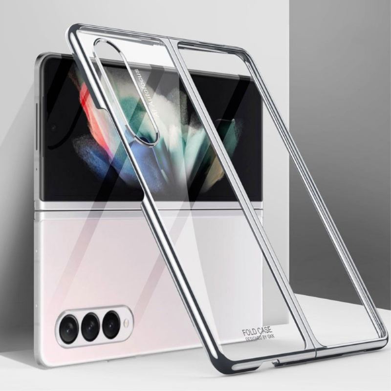 Handyhülle Für Samsung Galaxy Z Fold 3 5G Klare Farbige Kanten