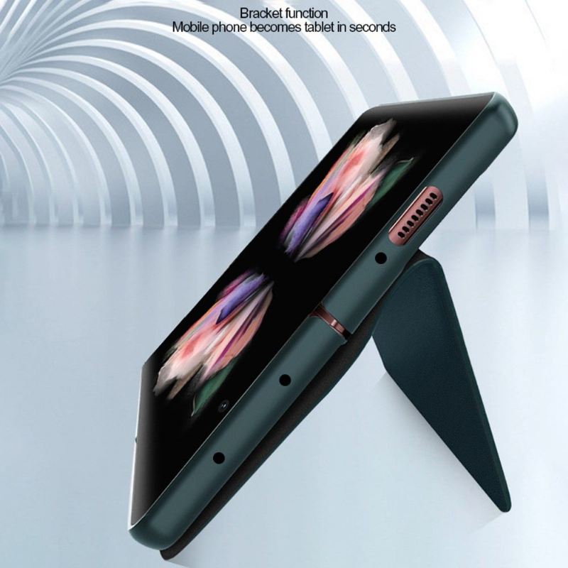 Hülle Flip Case Für Samsung Galaxy Z Fold 3 5G Leder