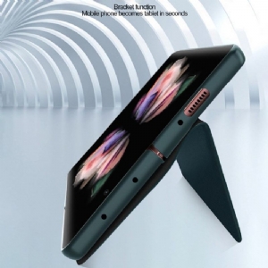 Hülle Flip Case Für Samsung Galaxy Z Fold 3 5G Leder