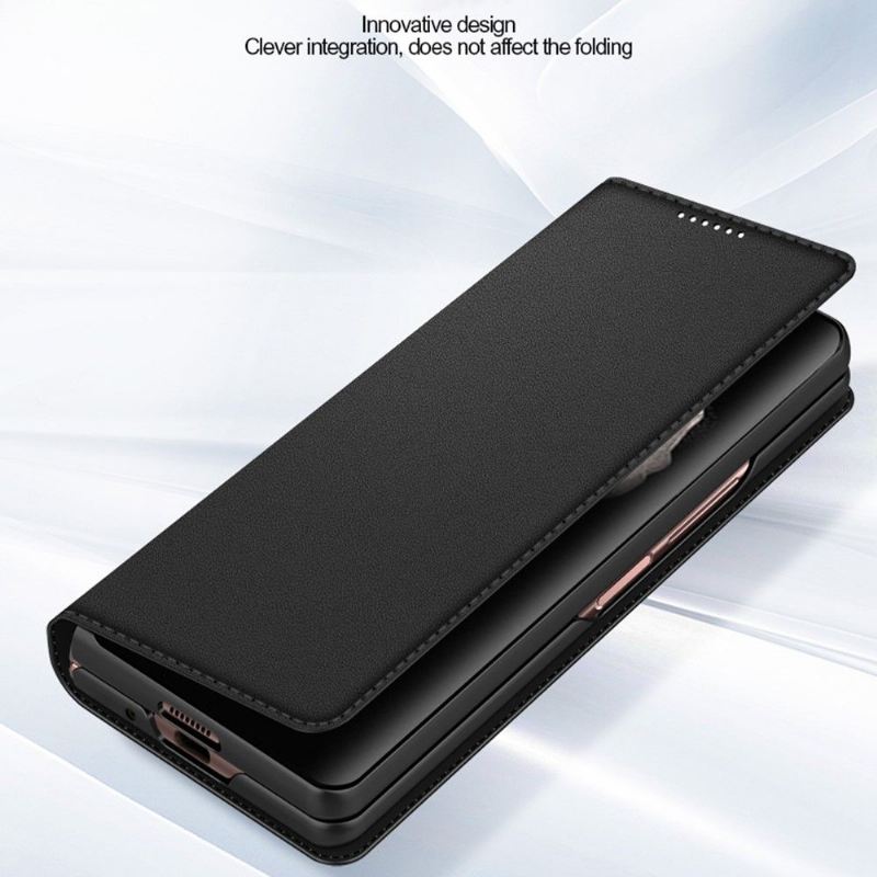 Hülle Flip Case Für Samsung Galaxy Z Fold 3 5G Leder