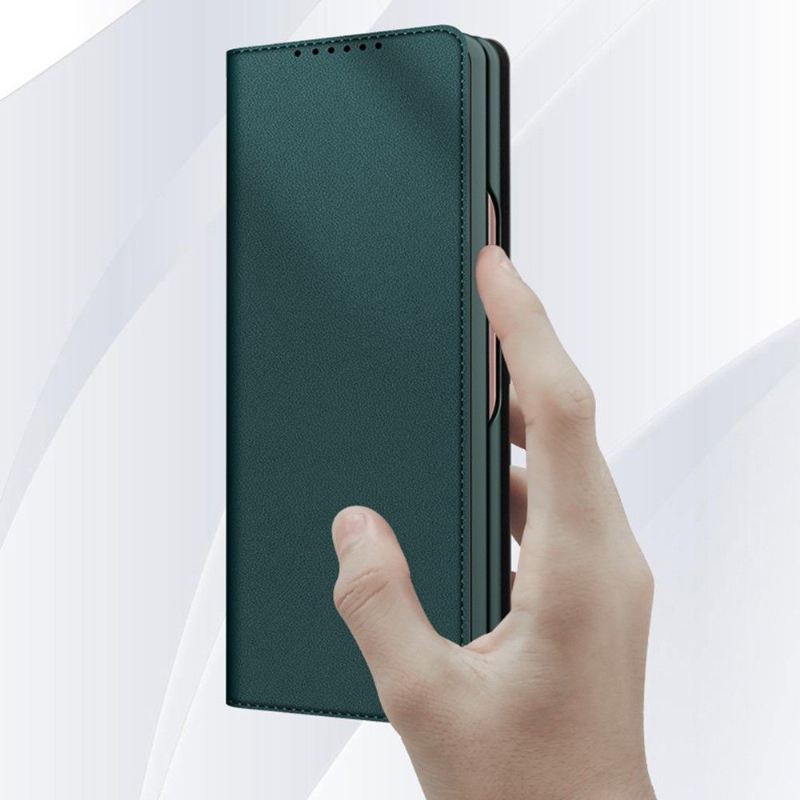 Hülle Flip Case Für Samsung Galaxy Z Fold 3 5G Leder