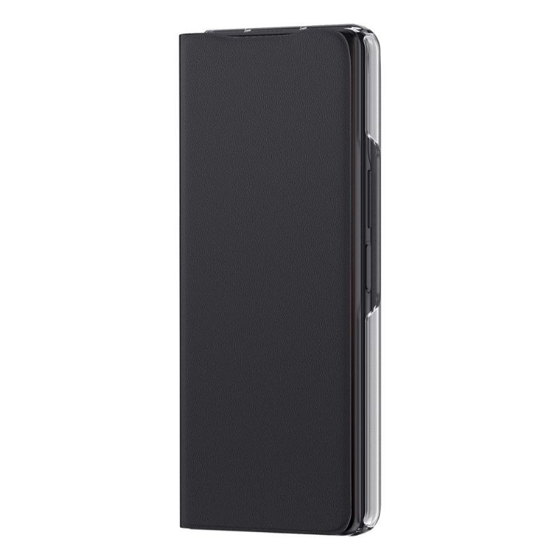 Lederhüllen Für Samsung Galaxy Z Fold 3 5G Flip Case Grün