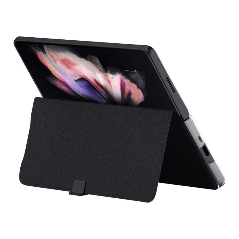 Lederhüllen Für Samsung Galaxy Z Fold 3 5G Flip Case Grün