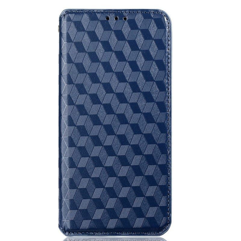 Schutzhülle Für Honor Magic 4 Lite 5G Flip Case 3d-textur Mit Ledereffekt