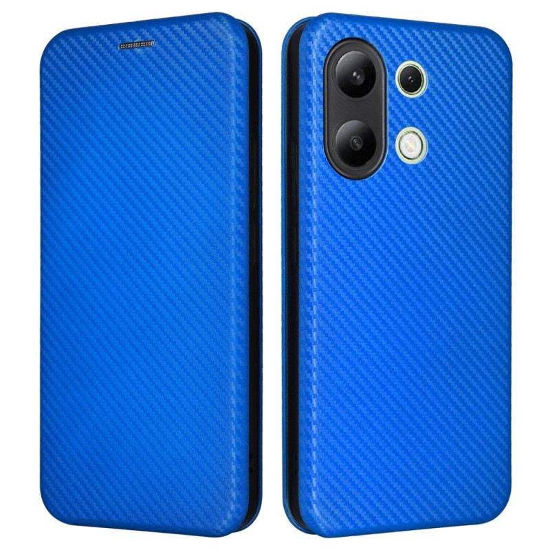 Flip Case Xiaomi Redmi Note 13 4g Kohlefaser