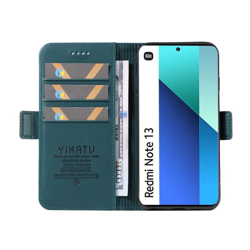 Flip Case Xiaomi Redmi Note 13 4g Yikatu