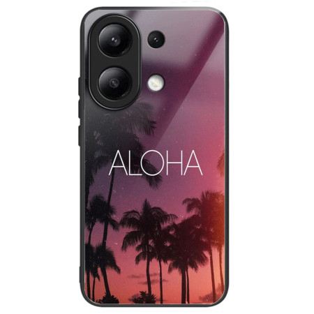 Hülle Xiaomi Redmi Note 13 4g Aloha Gehärtetes Glas