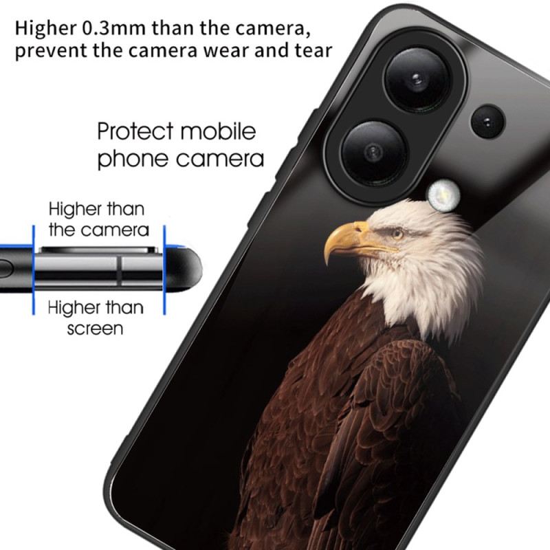 Hülle Xiaomi Redmi Note 13 4g Eagle Gehärtetes Glas