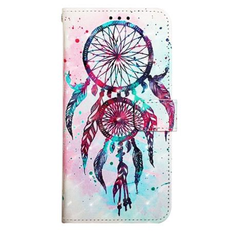 Lederhüllen Xiaomi Redmi Note 13 4g Handyhülle Aquarell-traumfänger