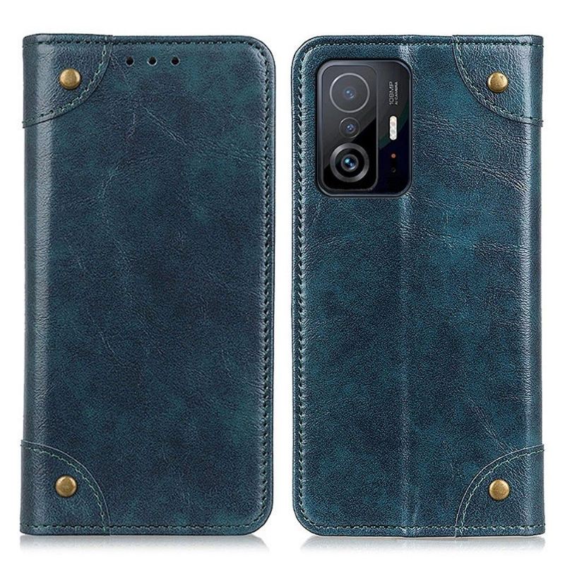 Case Für Xiaomi 11T / 11T Pro Simon Kunstledernieten