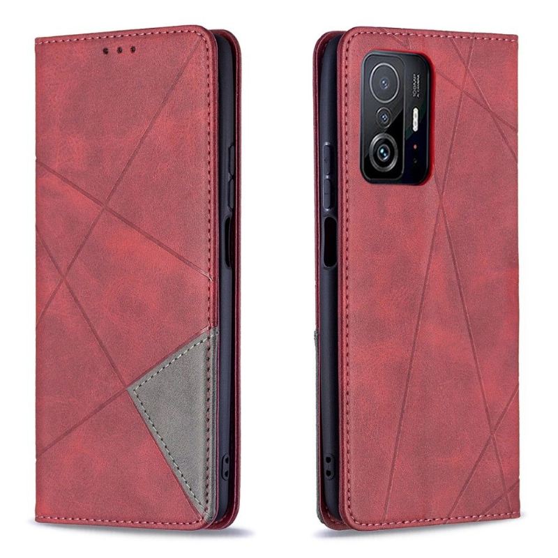 Flip Case Für Xiaomi 11T / 11T Pro Kartenetui Aus Leder Im Célinia-stil