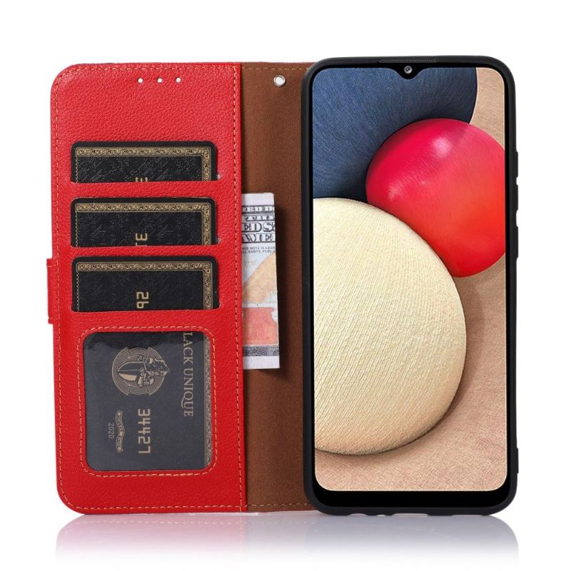 Flip Case Für Xiaomi 11T / 11T Pro Khazneh Freiliegende Nähte