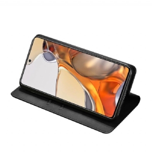 Flip Case Für Xiaomi 11T / 11T Pro Lea-prämie