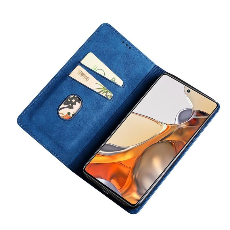 Flip Case Für Xiaomi 11T / 11T Pro Lea-prämie