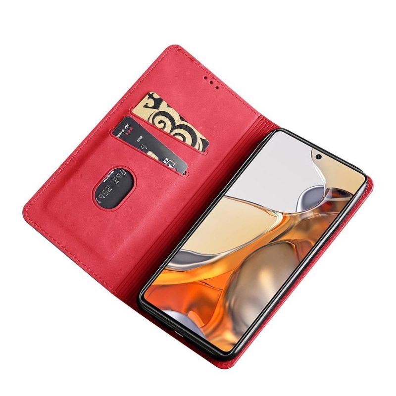 Flip Case Für Xiaomi 11T / 11T Pro Lea-prämie