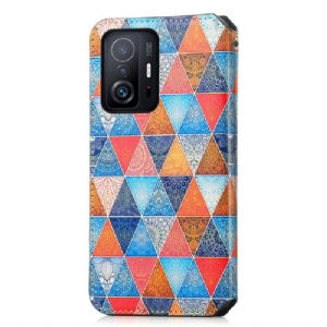 Flip Case Für Xiaomi 11T / 11T Pro Mandala-kaleidoskop