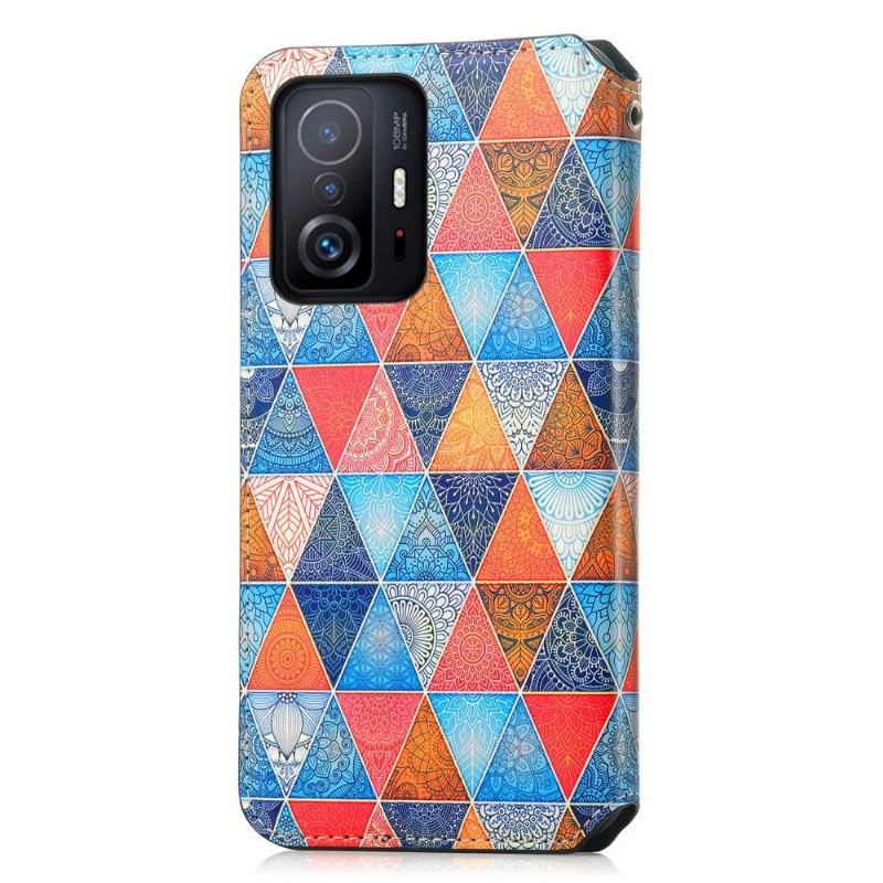 Flip Case Für Xiaomi 11T / 11T Pro Mandala-kaleidoskop