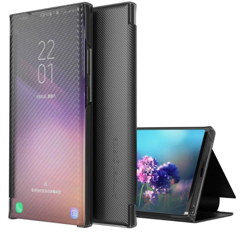 Handyhülle Für Xiaomi 11T / 11T Pro Flip Case Kohlefaser