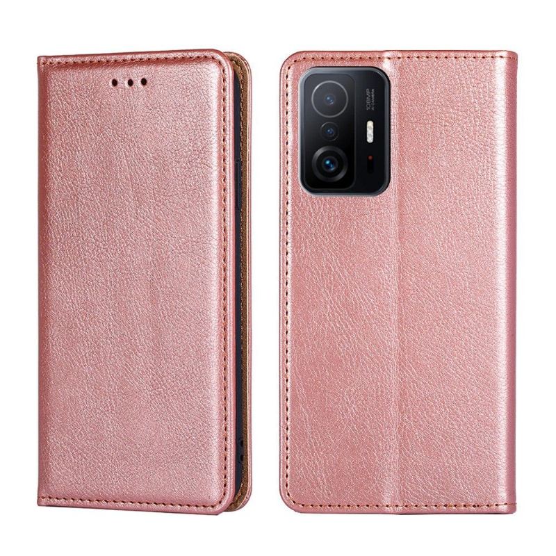 Handyhülle Für Xiaomi 11T / 11T Pro Flip Case Reines Kunstleder