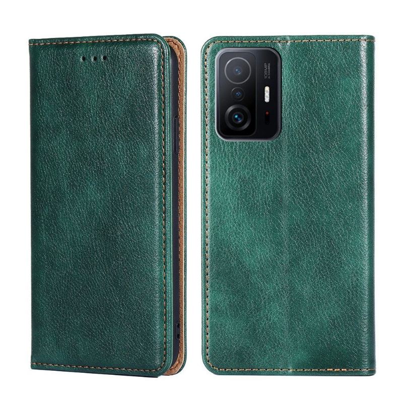 Handyhülle Für Xiaomi 11T / 11T Pro Flip Case Reines Kunstleder