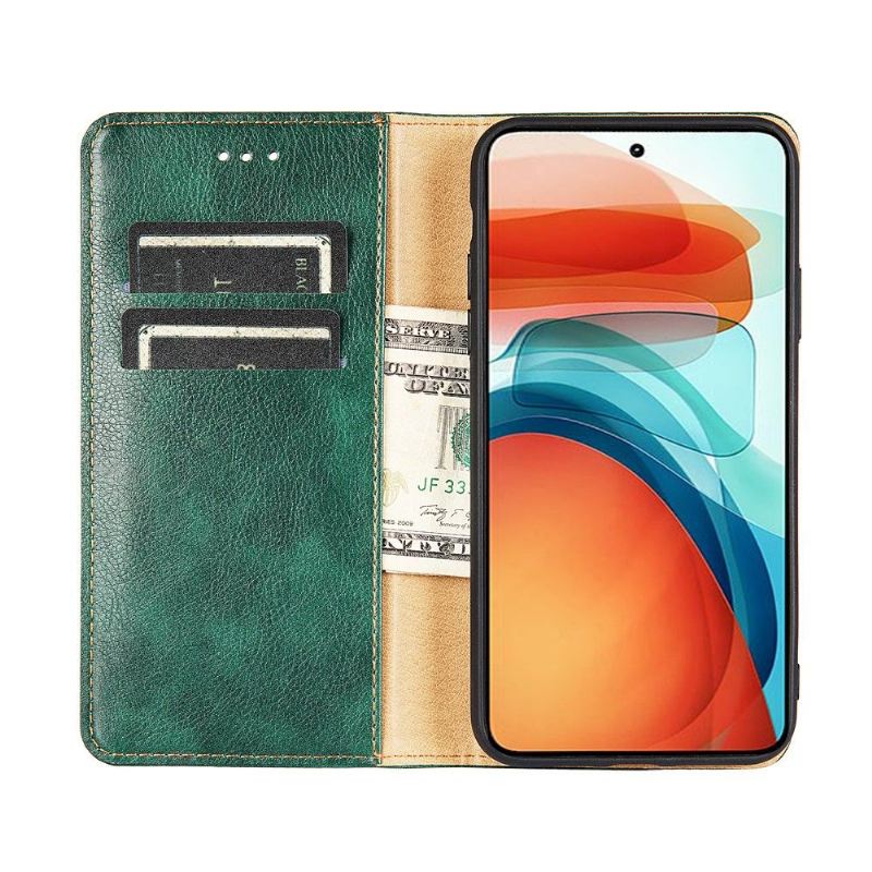 Handyhülle Für Xiaomi 11T / 11T Pro Flip Case Reines Kunstleder