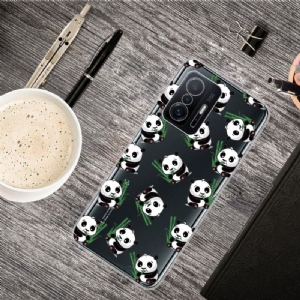 Handyhülle Für Xiaomi 11T / 11T Pro Glückliche Pandas